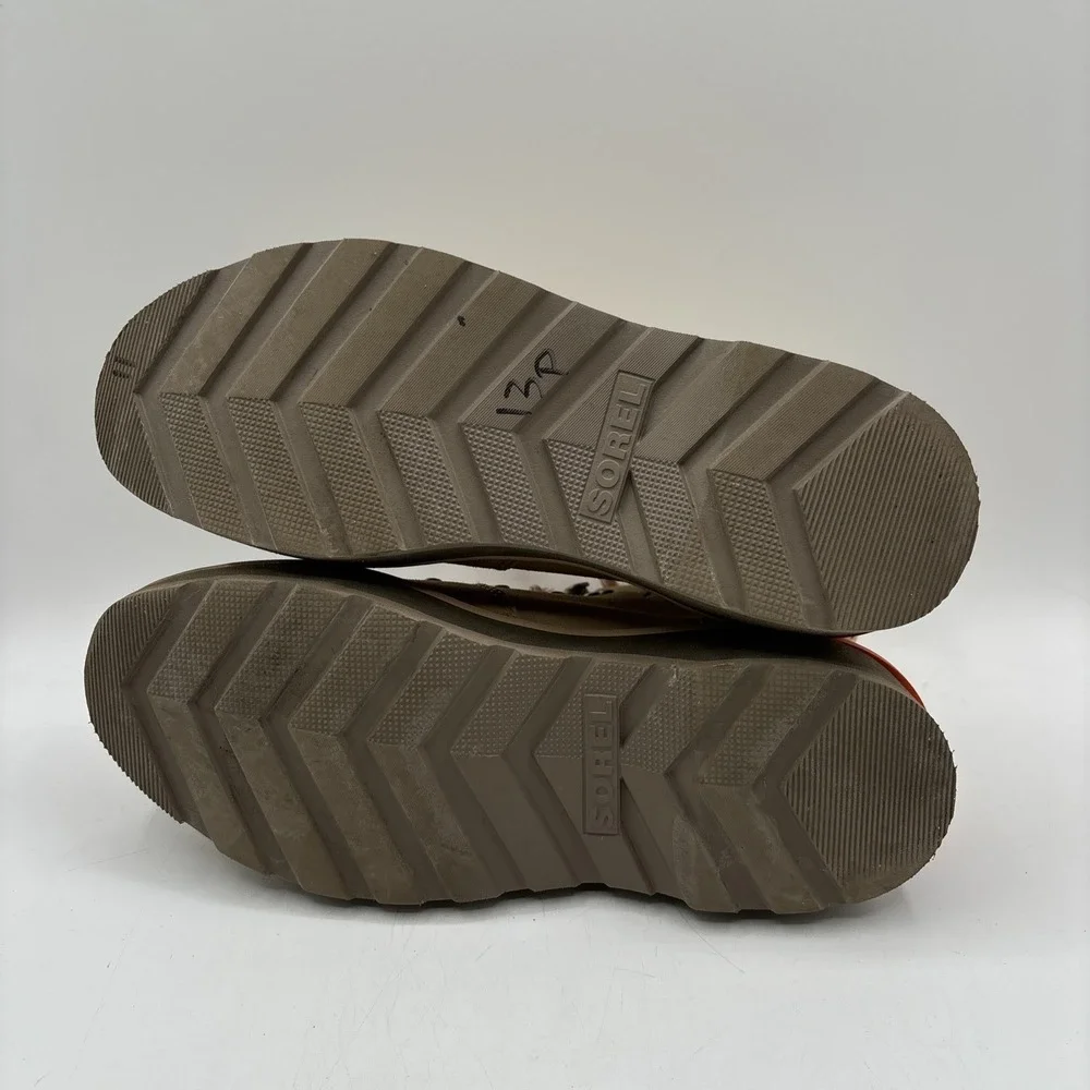 Sorel Hi-Line Hiker Women's 7.5 Suede Waterproof Boots Ceramic Tan NL4878-209‎